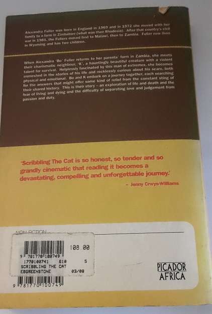 Books  : Scribbling The Cat - Alexander Fuller