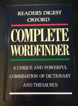 Book  - Complete Wordfinder - Reader's Digest Oxford