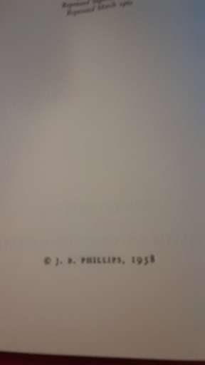 Books - The New Testament in Modern English  , 1958