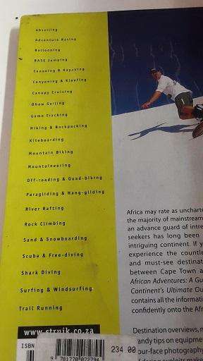 Book :   Great African Adventures - Jacques Marais