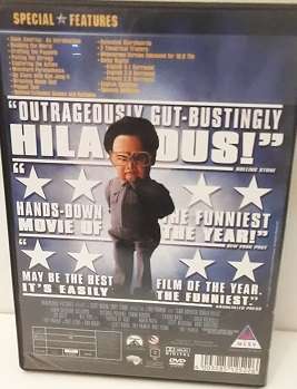 DVD  movie : Team America World Police - good condition