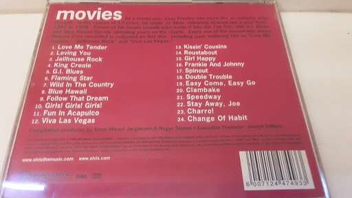 CD Music -  Elvis Greatest Movie Hits - good condition