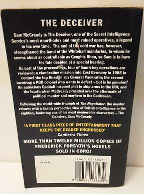 Book : The deceiver - Frederick Forsyth