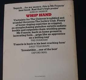 Book  - Whip Hand - Dick Francis