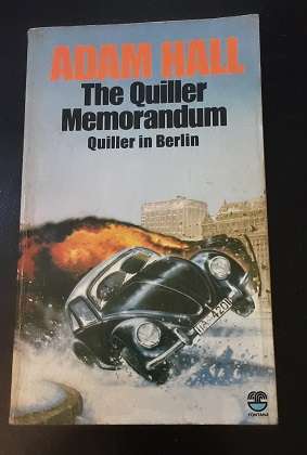 Book  -    The Quiller Memorandum - Adam Hall