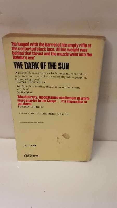 Book :  The Dark of the Sun , Wilbur Smith