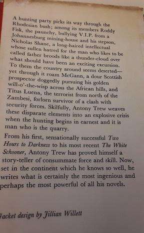 Book  -  Towards the Tamarind Trees - Anthony Trew