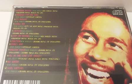CD Music - Bob Marley , The Legend  - Gone but not Forgotten - good condition