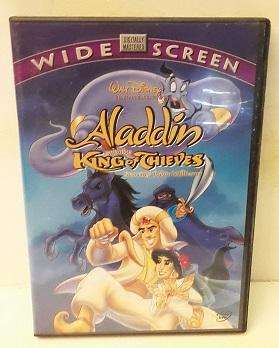 DVD movie  : Aladdin With the King's Thieves