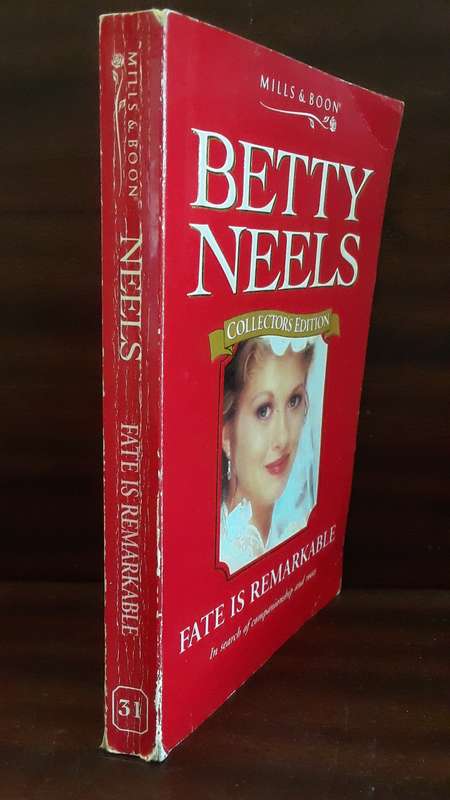 BOOKS - Fate is Remarkable , Bette Neels