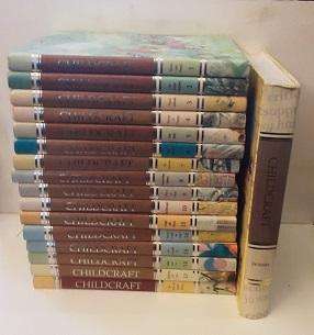 BOOKS - Childcraft Set of  16 Books in Colour plus Dictionary