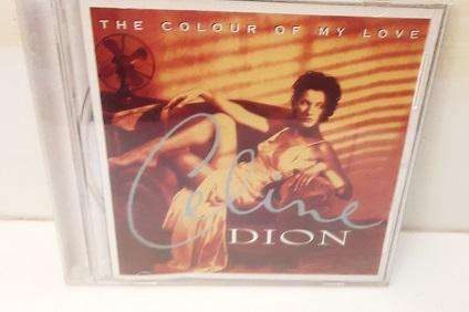 Music CD - Celine Dion , the colour of love
