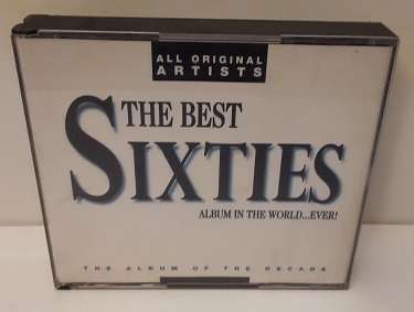 CD  music -   Best of the Sixties Original Artists , 2 disc's - good condition