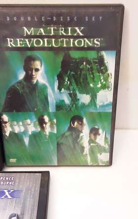 DVD movie  : Matrix Trilogy of 3 movies - good condition
