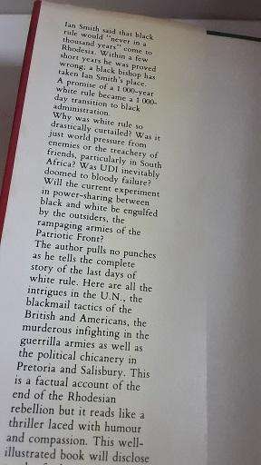 Book :    A Short Thousand Years : The end of Rhodesia`s Rebellion - Author: Paul L. Moorcraft