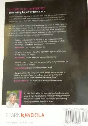 Books  :   The Value Of Difference - Binna Kandola