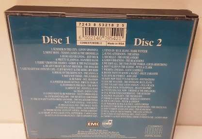 CD  music -   Best of the Sixties Original Artists , 2 disc's - good condition