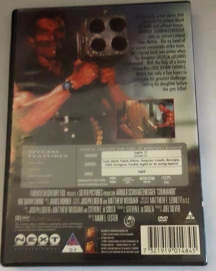DVD movie  :  Commando  , good condition