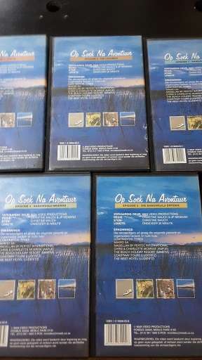VHS Tapes - Op Soek Na Avontuur 1 tot 5