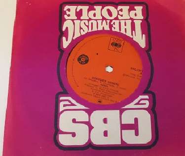 Vinyl Record  - Sunny  7 " ,   Doctors orders , It's only when you feel lonely - excellent condition