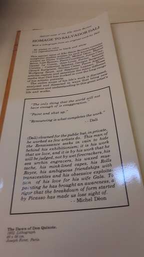 Books :  Salvador Dali , Homage to Dali  pictures