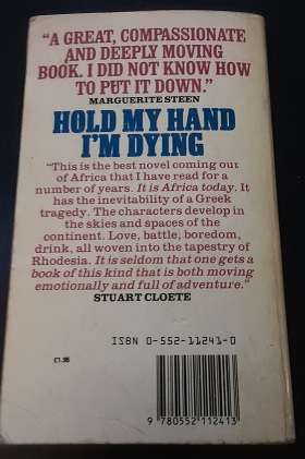 Book  - Hold my hand I'm Dying - John Gordon Davis