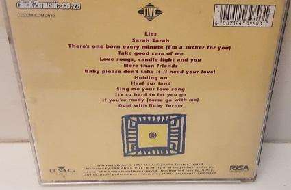 Music CD - The best of Johnathan Butler