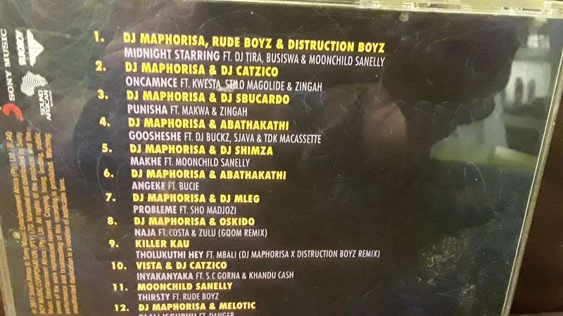 CD music :  GQOM WAVE  DJ Maphortsa