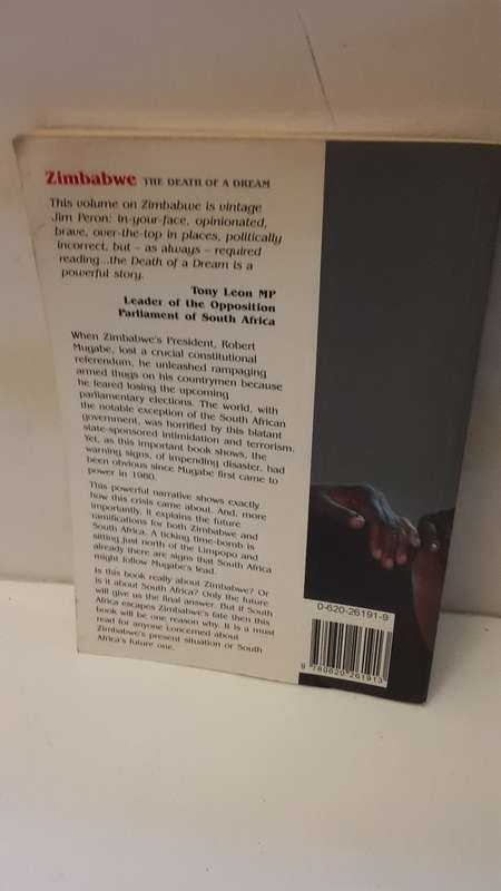 BOOK - Zimbabwe the Death of a Dream - Jim Person