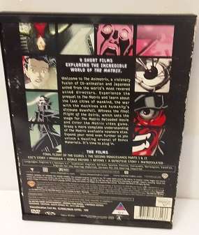 DVD movie  : Animatrix - good condition