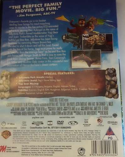 DVD movie  : Yogi Bear