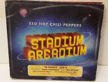 CD Music - Red Hot Chili Peppers ,  Stadium Arcadium  2 cd's