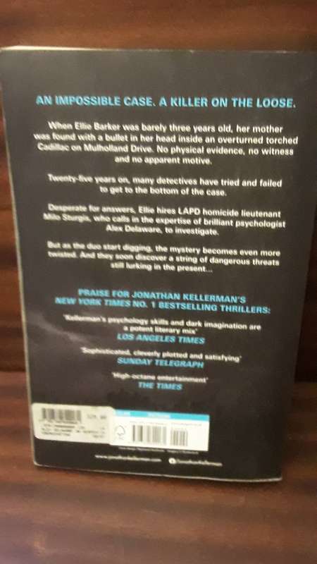 Book -  Serpentine , Johnathan Kellerman
