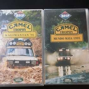 VHS Tapes -  Land-rover Camel Trophy - 2 tapes