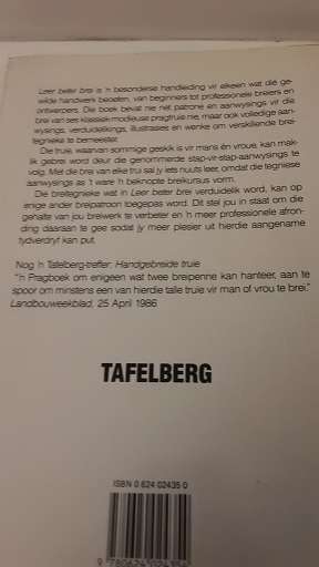 Book : Leer Beter brei - Tafelberg
