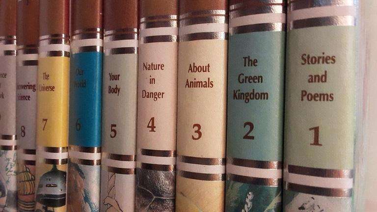 BOOKS - Childcraft Set of  16 Books in Colour plus Dictionary