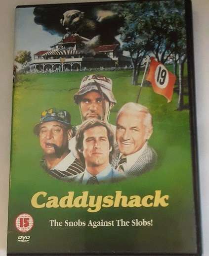 DVD movie  :  Caddyshack , good condition