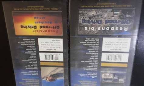 VHS Tapes - Responsible Off-Road Driving - 2 tapes