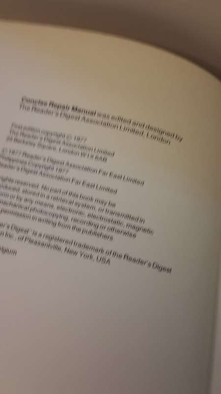 BOOK - Concise Repair Manuel