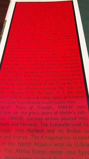 BOOKS - Signal , Years of Triumph 1940 - 1942 - Wartime Picture hardcover
