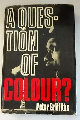 Books  : The  Question of Colour - Peter Griiffiths , hardcover