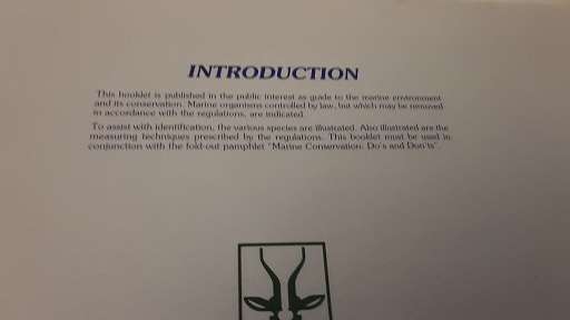 A Guide To Matine Conservation booklet