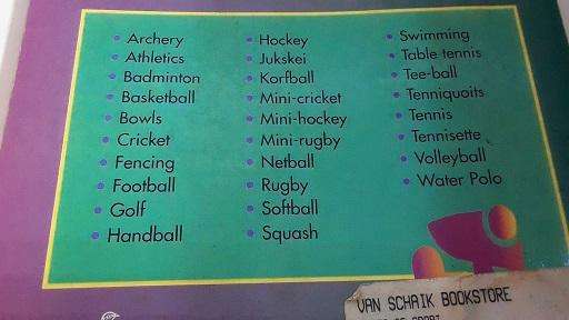 Book :  Rules of Sport  , Rosalie Greyling