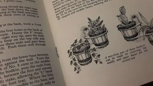 Three Basketry Instruction  Booklets Leaflets  - Atlas Handicrafts