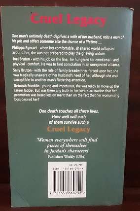 Books : Cruel Legacy , Penny Jordan
