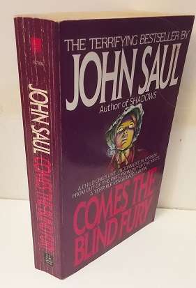 Book :  Comes the blind Fury - John Saul