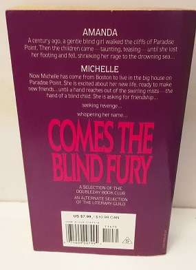 Book :  Comes the blind Fury - John Saul