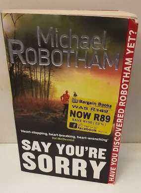 Book :  Say you're sorry - Michael Robothan