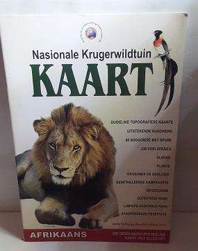 Book :  Nasionale Krugerwiltuin Kaart
