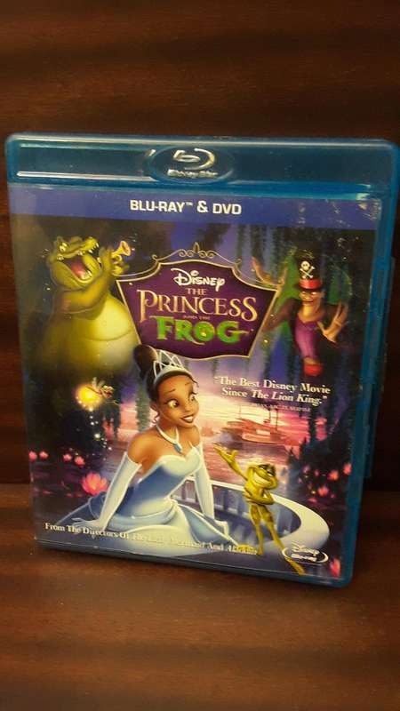 DVD movie  :  Princess and the frog , disney -  blu-ray & DVD